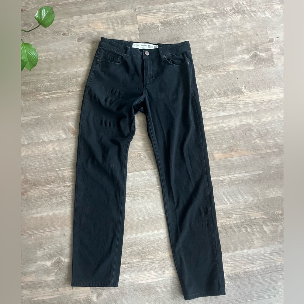 Barbell Apparel Chinos - Black - Mens 30